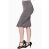 Dancing Days - Paula Bow Jupe crayon - Gris Product image